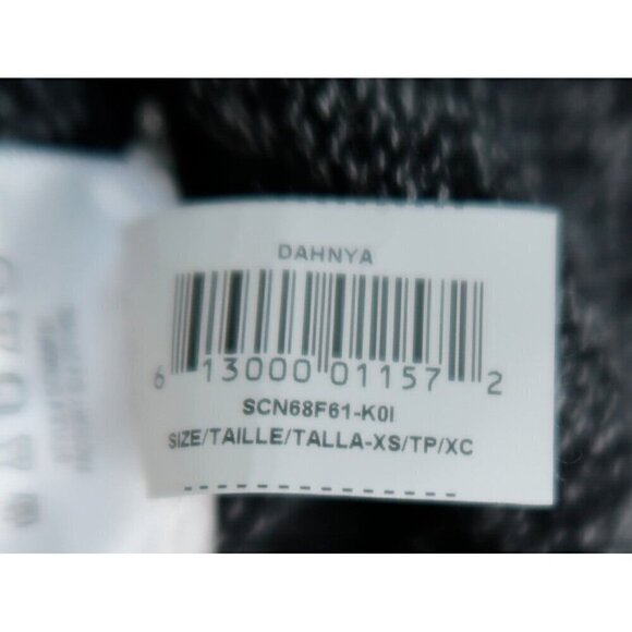 BCBGmaxazria Dahnya Wool Blend Knit Sweater Dress Faux Leather Sleeve Women's XS - Picture 12 of 12